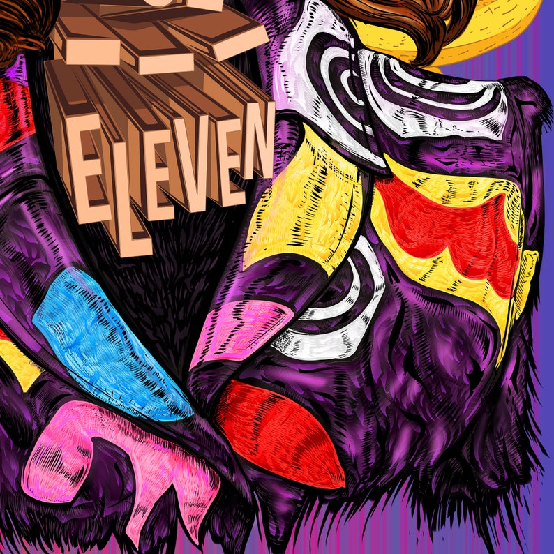 Eleven i Dump Your Ass Famous Hair Lines Print Etsy