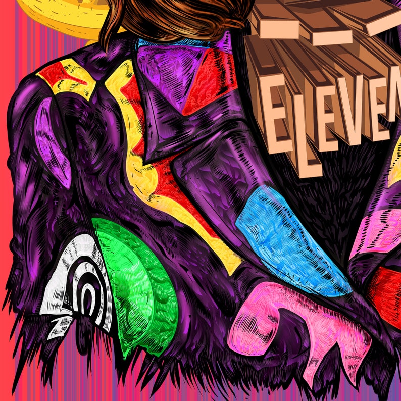 Eleven i Dump Your Ass Famous Hair Lines Print Etsy