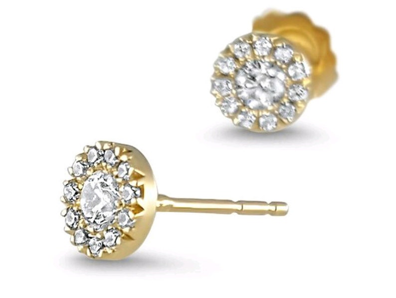 18K Hadley Stud Earrings