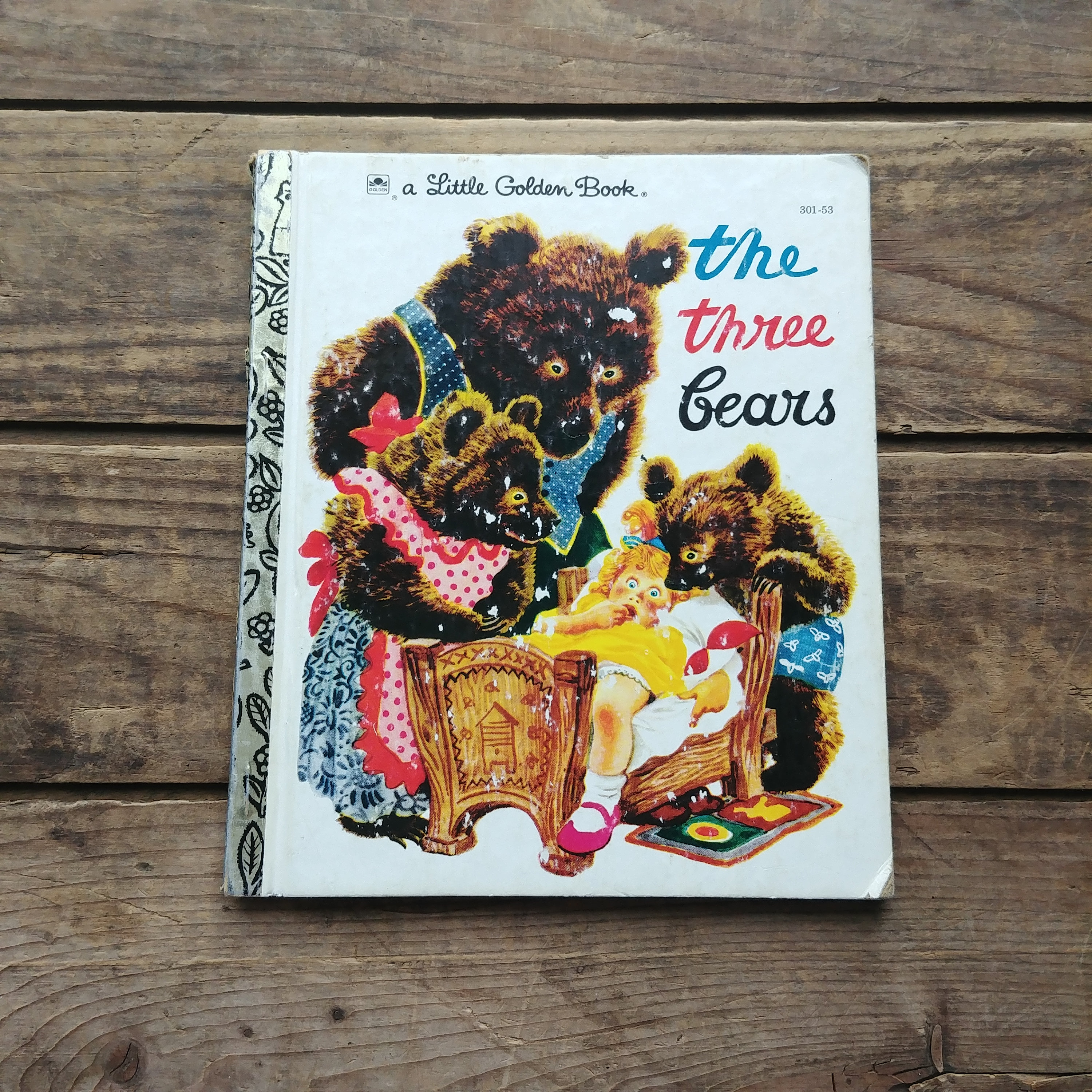 Goldilocks And The Three Bears Golden Book