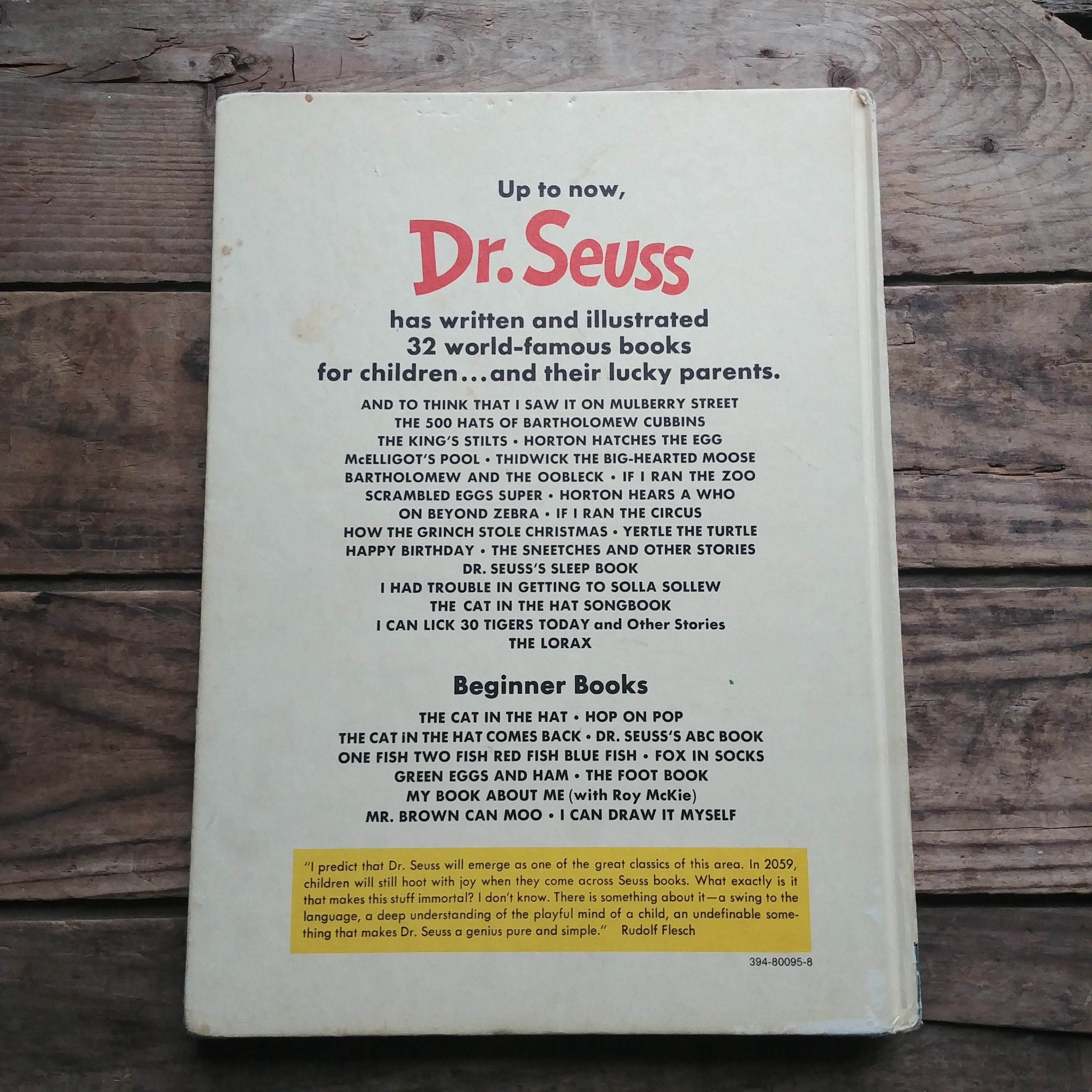 洋書81 Dr. Seuss’s Childrens’ Books Dr Seuss Paperback Childrens Books 1950/60/70s - Sold