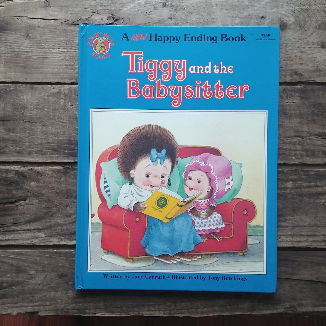 Tiggy and the Babysitter, Happy Ending Books, Vintage Children's Book