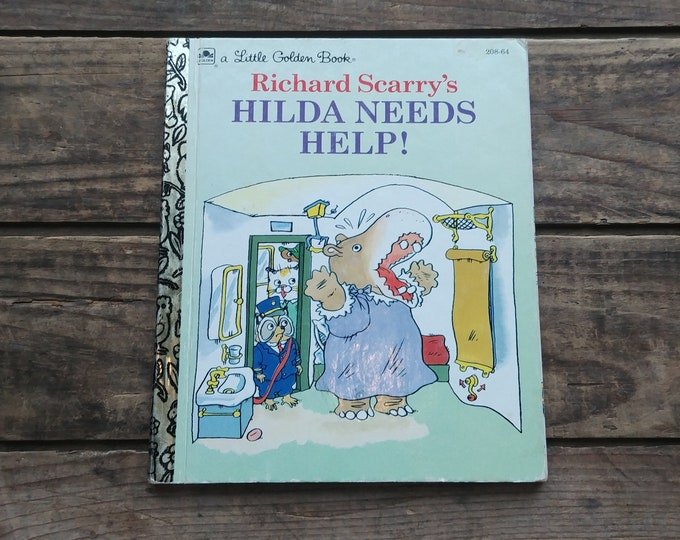 Richard Scarry's Hilda Needs Help! Little Golden Book