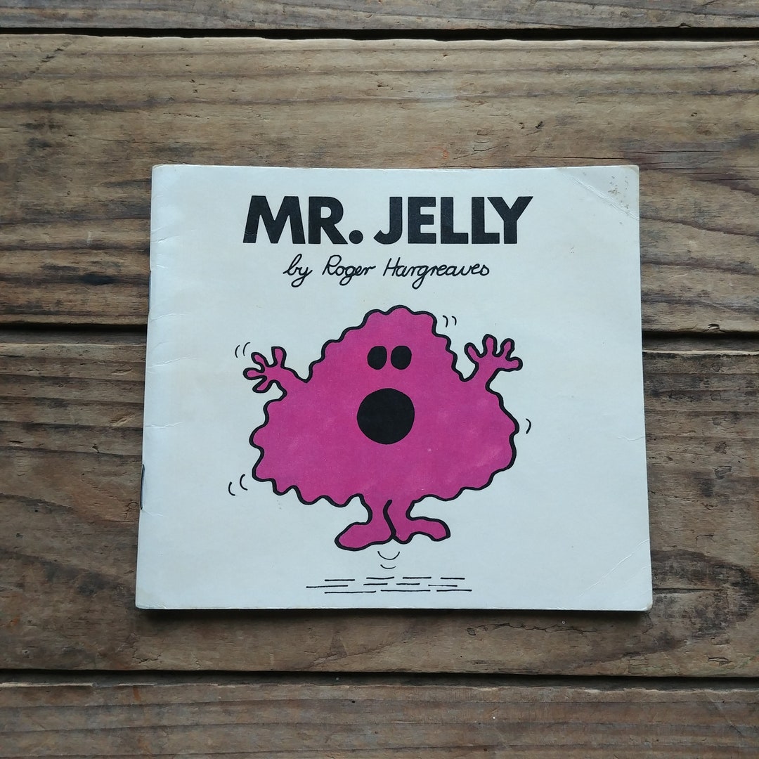 Mr. Jelly, a Children's Book by Roger Hargreaves, Vintage 1970s Mr