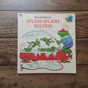 Richard Scarry&#39;s Splish - Platsch Geräusche, Kinder Taschenbuch