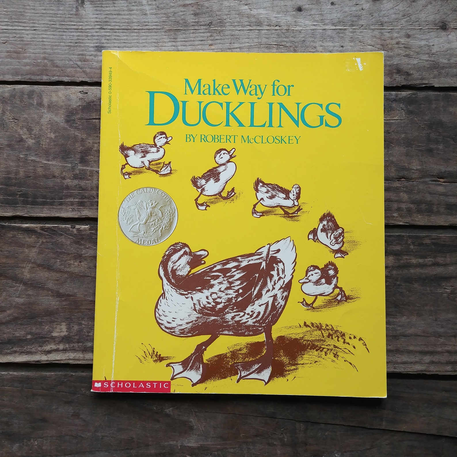 Make Way For Ducklings vintage kid's paperback book | Etsy