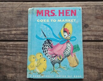 Mrs Hen Goes To Market, children's books 1940s