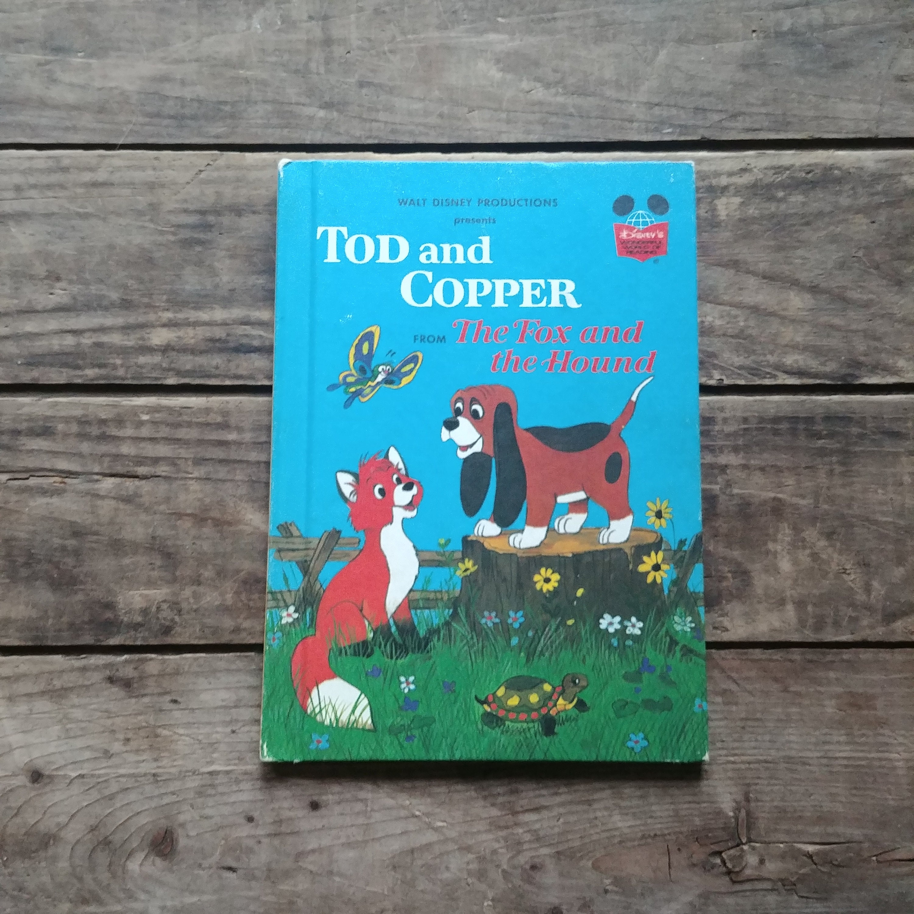 Tod And Copper The Fox And The Hound Walt Disney Etsy