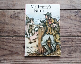 Mr Penny's Farm, A Children's Book, Blackie, by Sheila Sinclair and Lilian Buchanan, Vintage 1970s