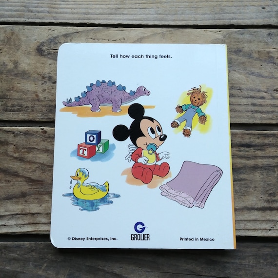 Baby Mickey's Nap, A Book About Touch, Baby's First Disney, Board