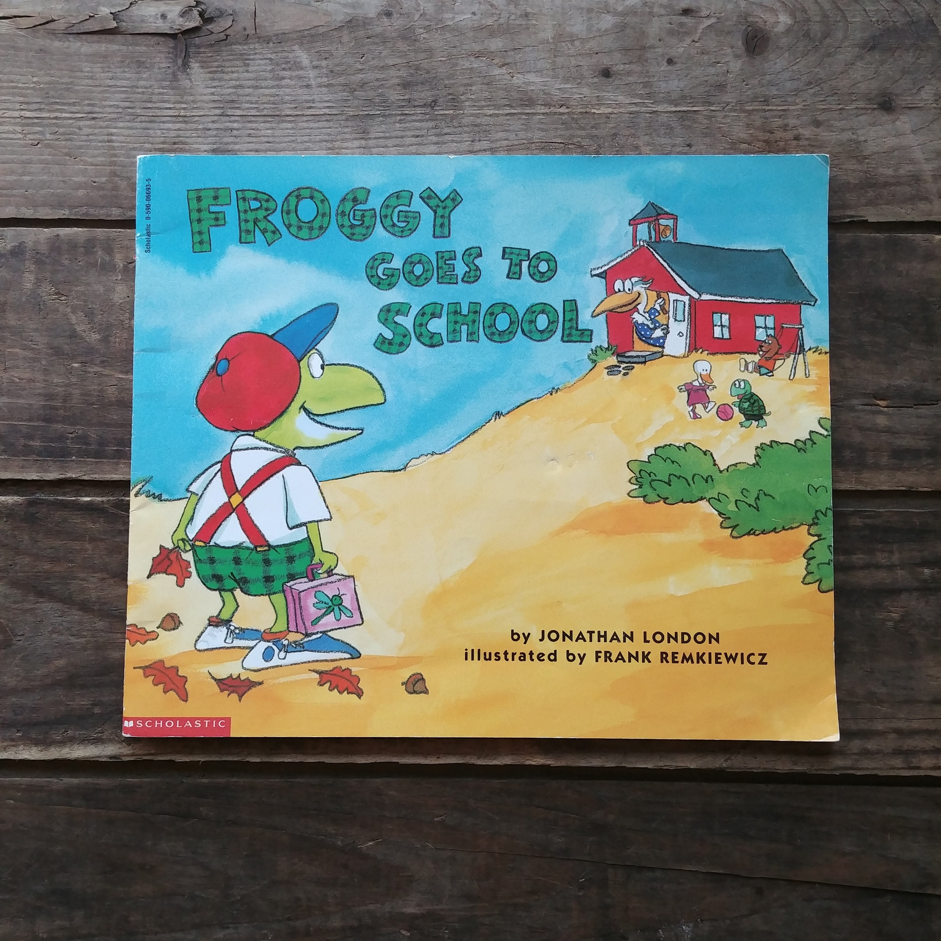 Froggy Goes to School by Jonathon London Etsy New Zealand