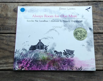 Always Room For One More, vintage children's paperback book, vintage 1960s, Sorche Nic Leodhas