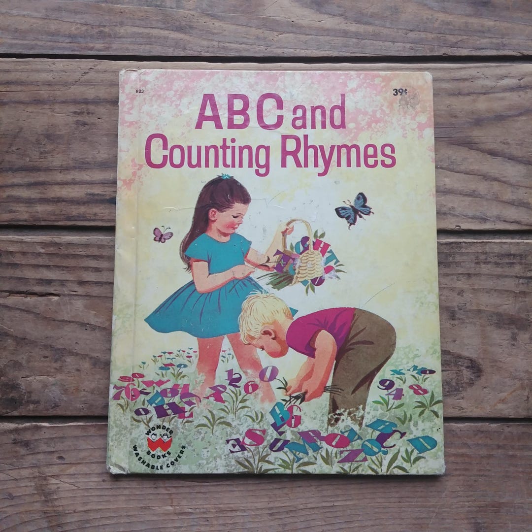 ABC of Counting Rhymes, a Children's Book - Etsy