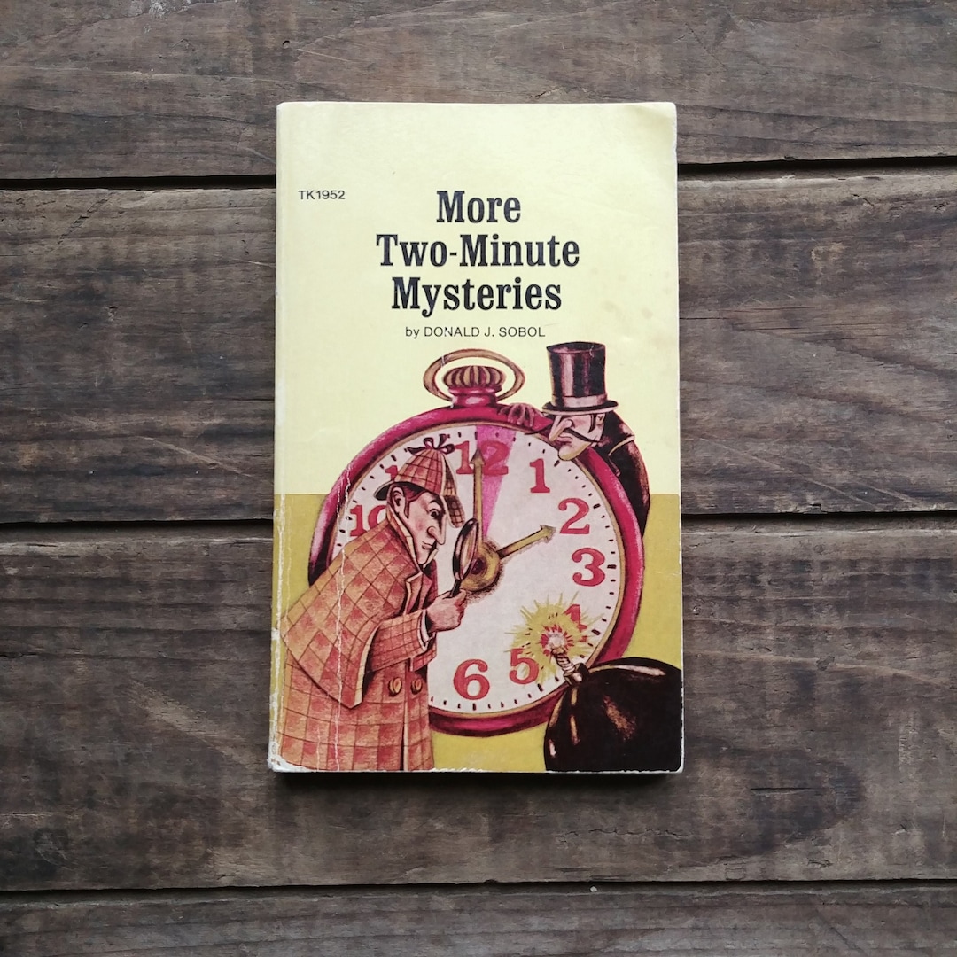 More Two - Minute Mysteries, Vintage Book From 1971, by Donald J