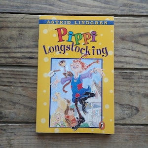 Pippi Longstocking, a Children&#39;s Chapter Book by Astrid Lindgren,