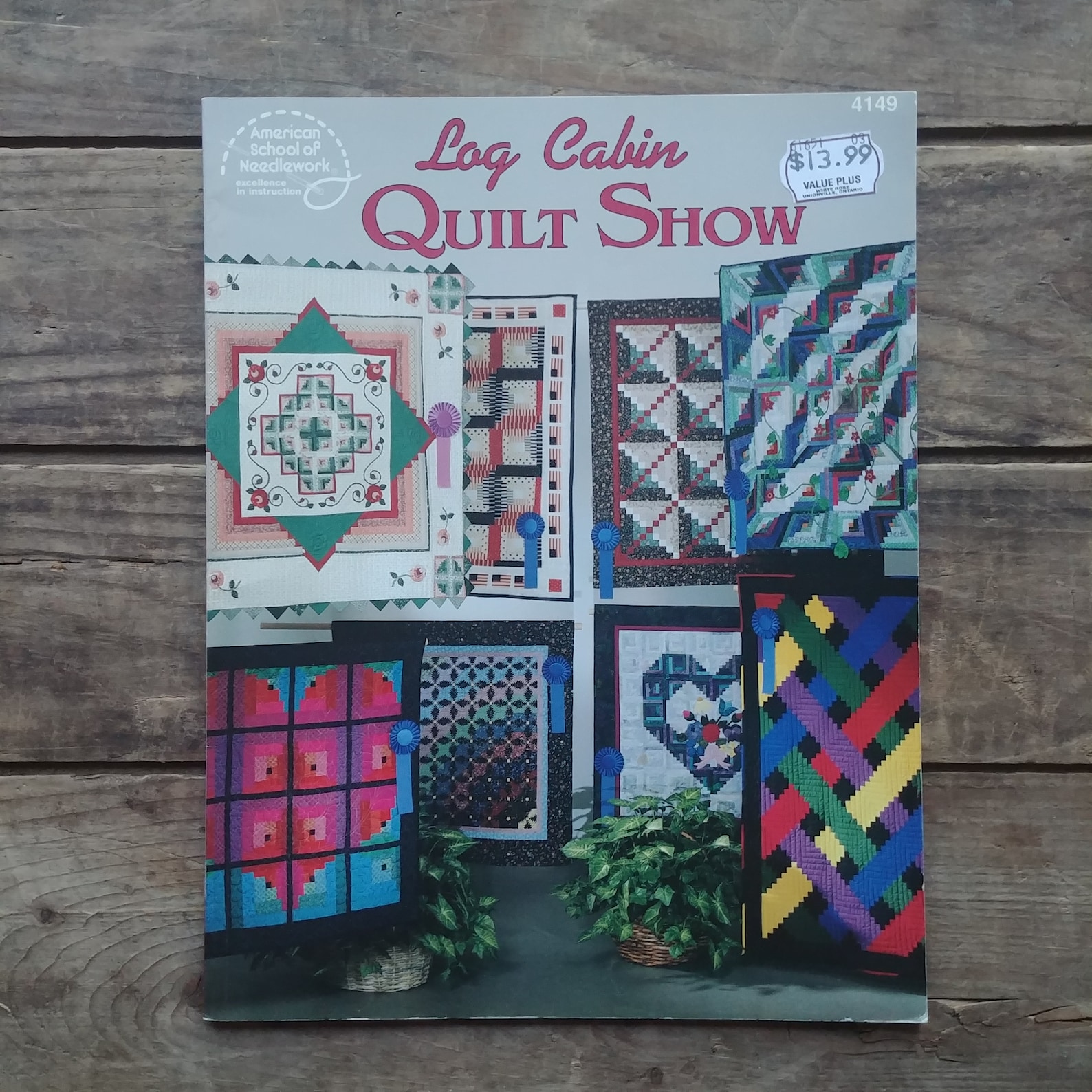 Log Cabin Quilt Show Pattern Book for Quilts Piecing and Etsy UK