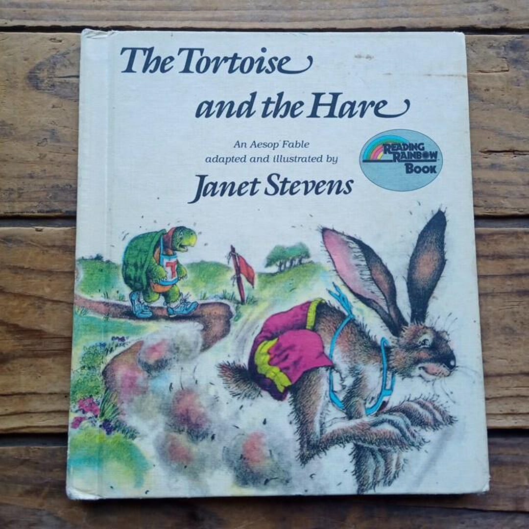 The Tortoise and the Hare, Vintage Children's Story, Aesop Fable