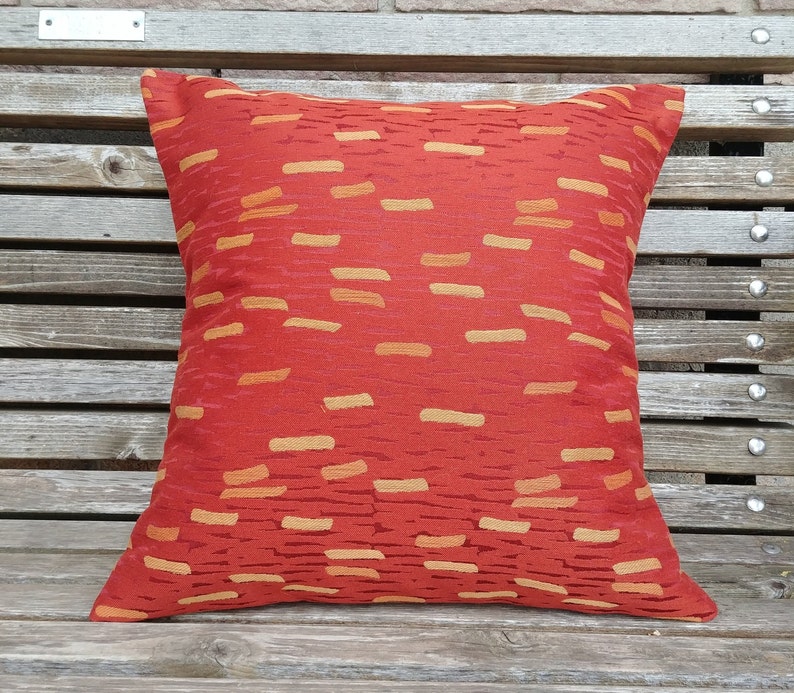 Burnt Orange Pillow Cover Rust Cushion Cover Fall Decor Etsy