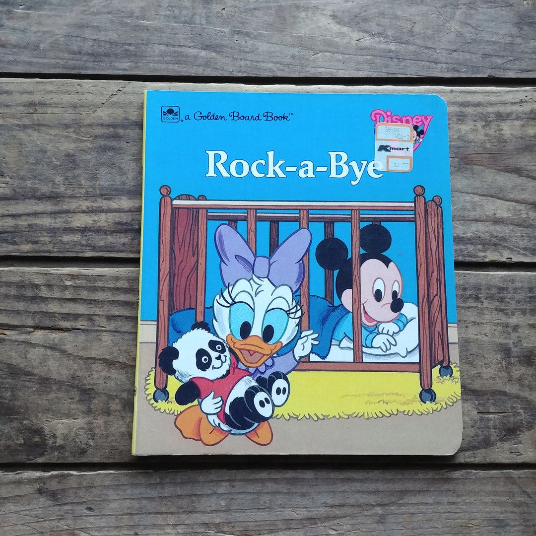 Rock a Bye Disney Babies Board Book Vintage Etsy