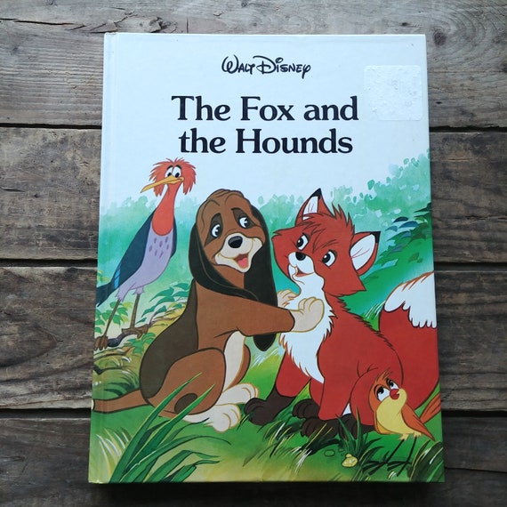 The Fox and the Hounds, Disney Book - Etsy