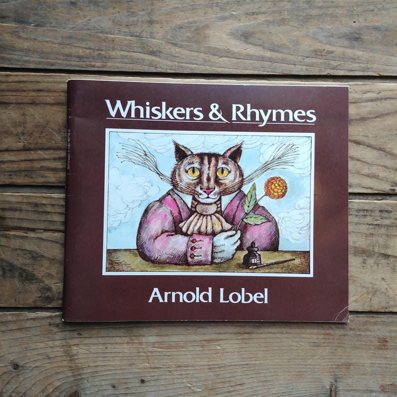 Whiskers and Rhymes, a Poem Book for Children by Arnold Lobel - Etsy