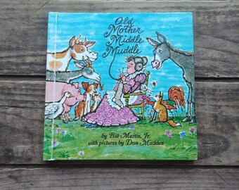 Old Mother Middle Muddle, vintage children's book