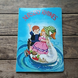 Nursery Rhymes Board Book, vintage