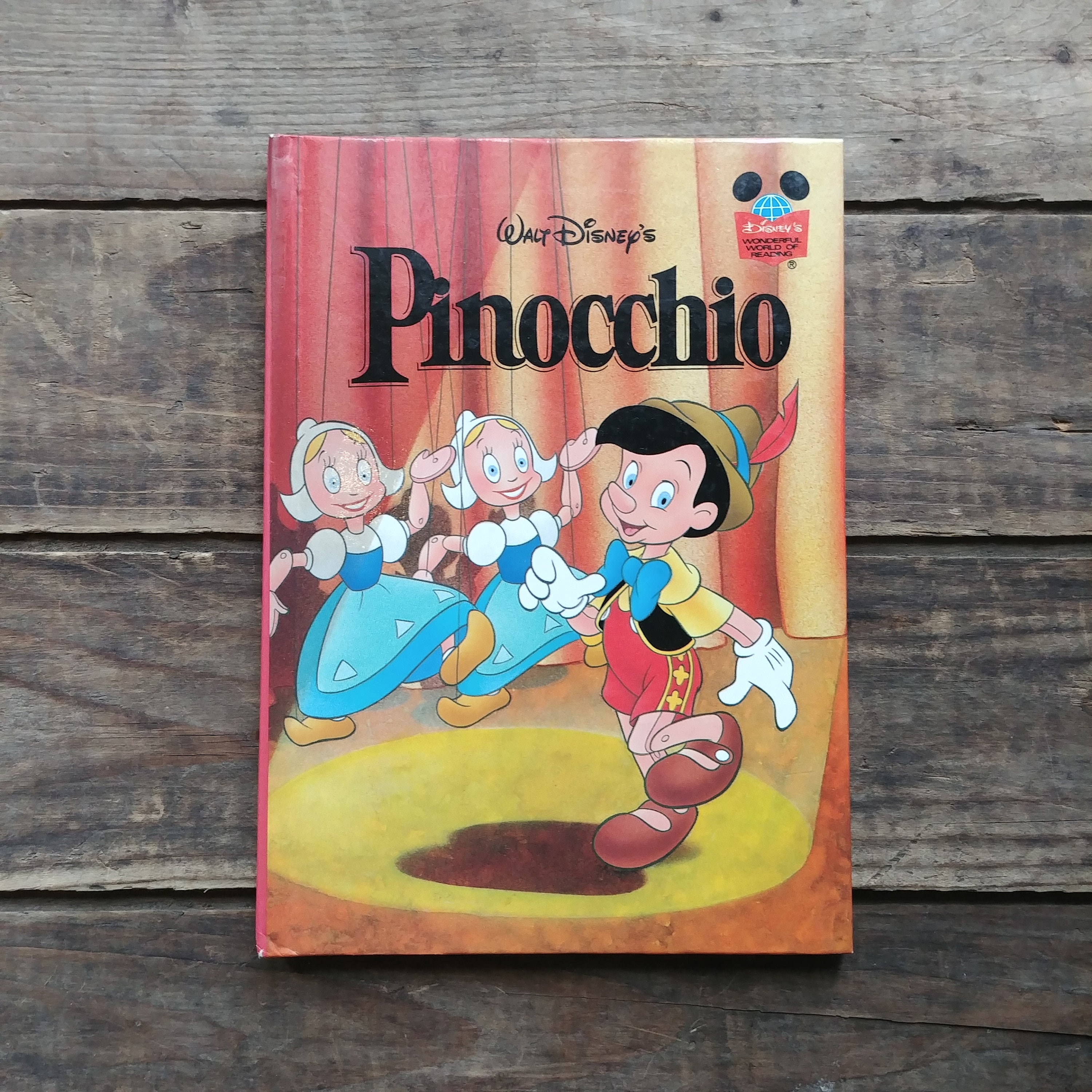 Pinocchio, Walt Disney, Children's Book, Vintage 2000 - Etsy