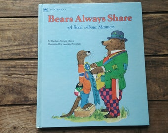 Bears Always Share, Golden Book,