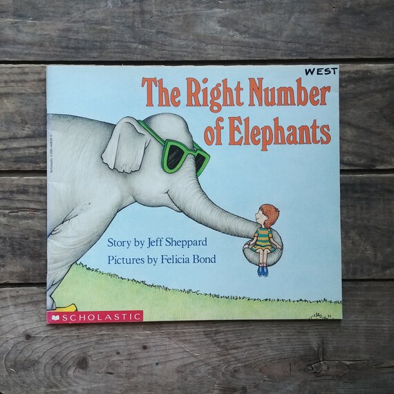 Un Elephant dans la main 幼児用絵本　洋書 Un Elephant dans la main 幼児用絵本 洋書