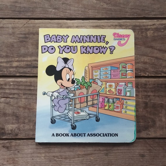 Disney Babies Baby Minnie Do You Know Board Book Vintage | Etsy