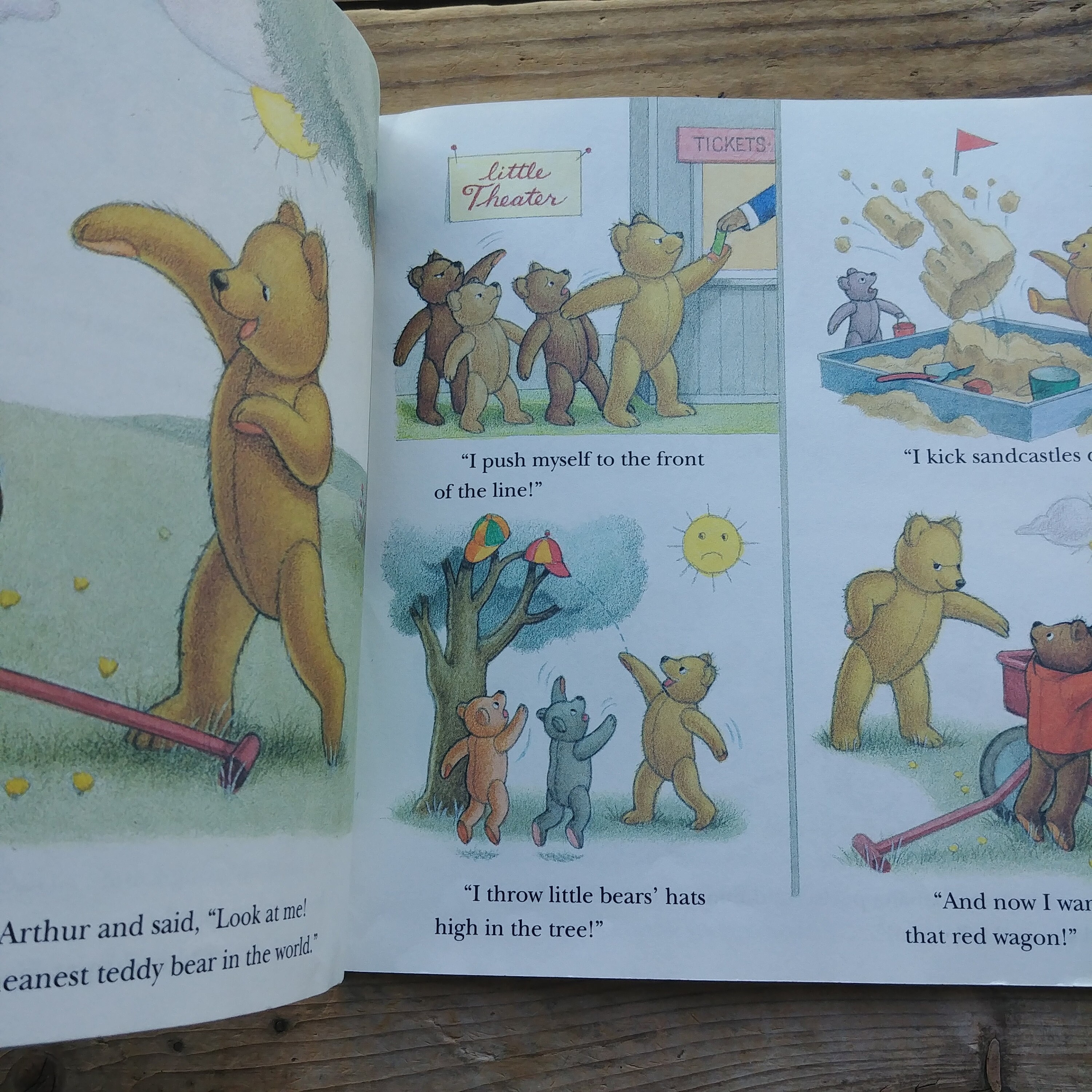 El gran oso matón malo, un libro para niños de Ginnie Hoffman - Etsy México, image size:3000x3000