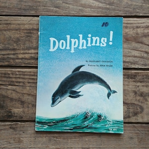 Delfine, Kinder Taschenbuch, Vintage 1960er Jahre, Margaret Davidson und Irma Wilde