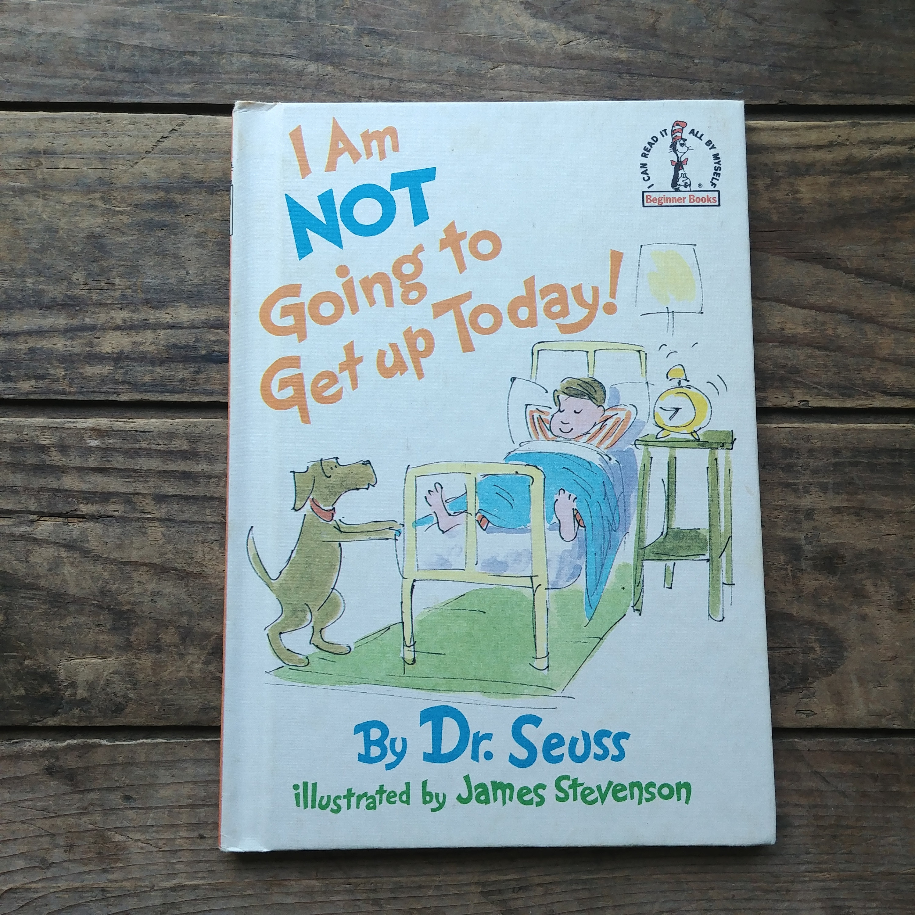 I Am Not Going to Get up Today, Vintage Kid's Book by Dr.seuss - Etsy