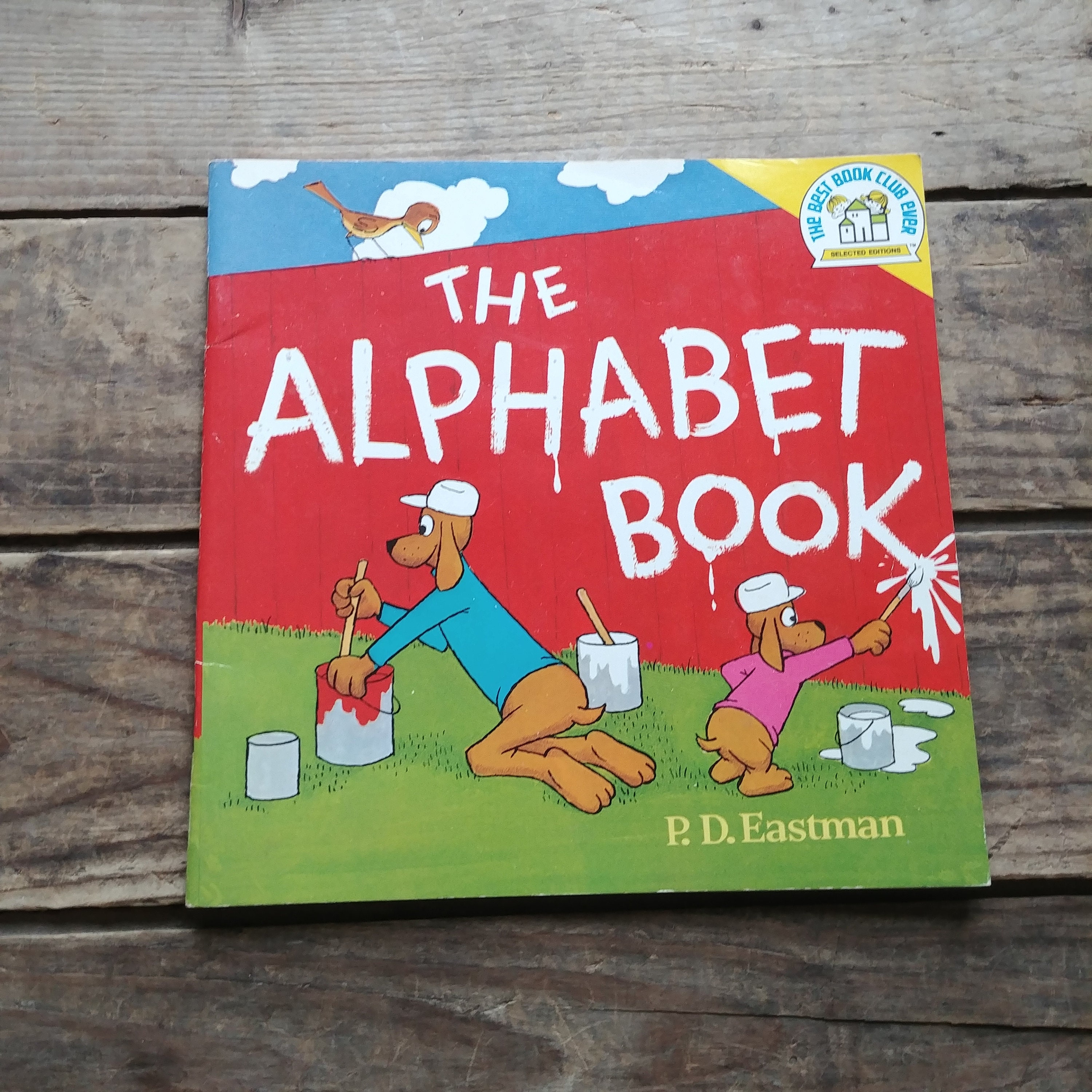 The Alphabet Book, P. D. Eastman, Children's Paperback Book - Etsy