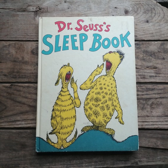Dr.seuss's Sleep Book, A Children's Book, Vintage 1962 - Etsy