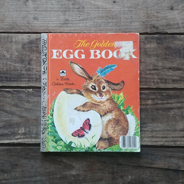 The Golden Egg Book, Little Golden Book, vintage 1970s