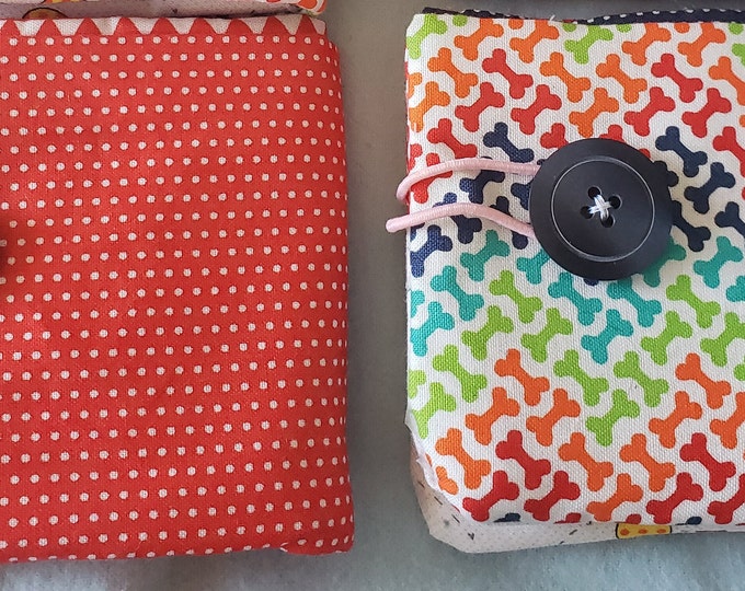 Dog Lover Tea Bag Wallet, Credit Card Holder
