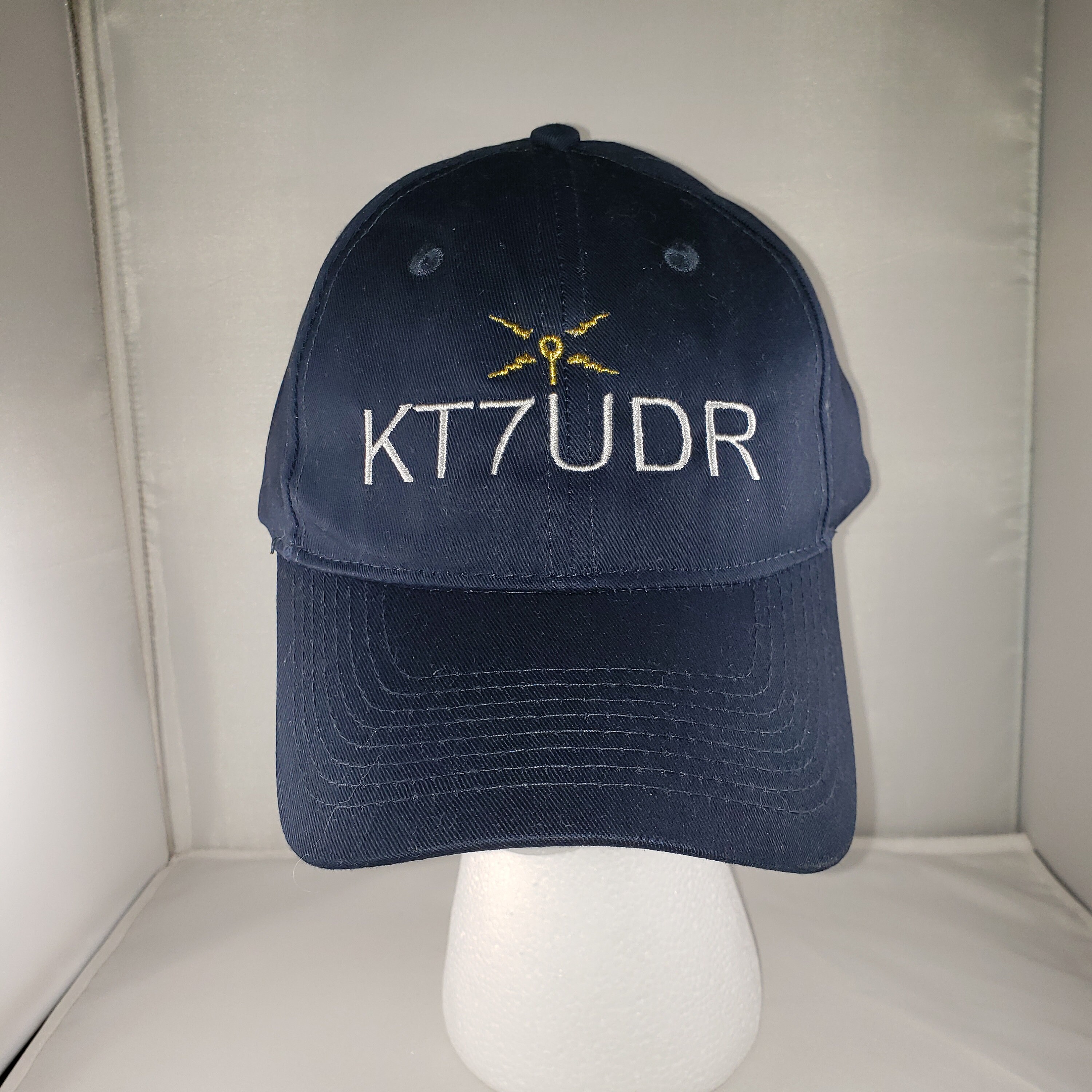 Ham Radio Hat Amateur Radio Personalized Hat Custom Text Custom Embroidery hunting hat camo hat mossy oak hat