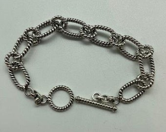 スターリングシルバー バリブレスレット