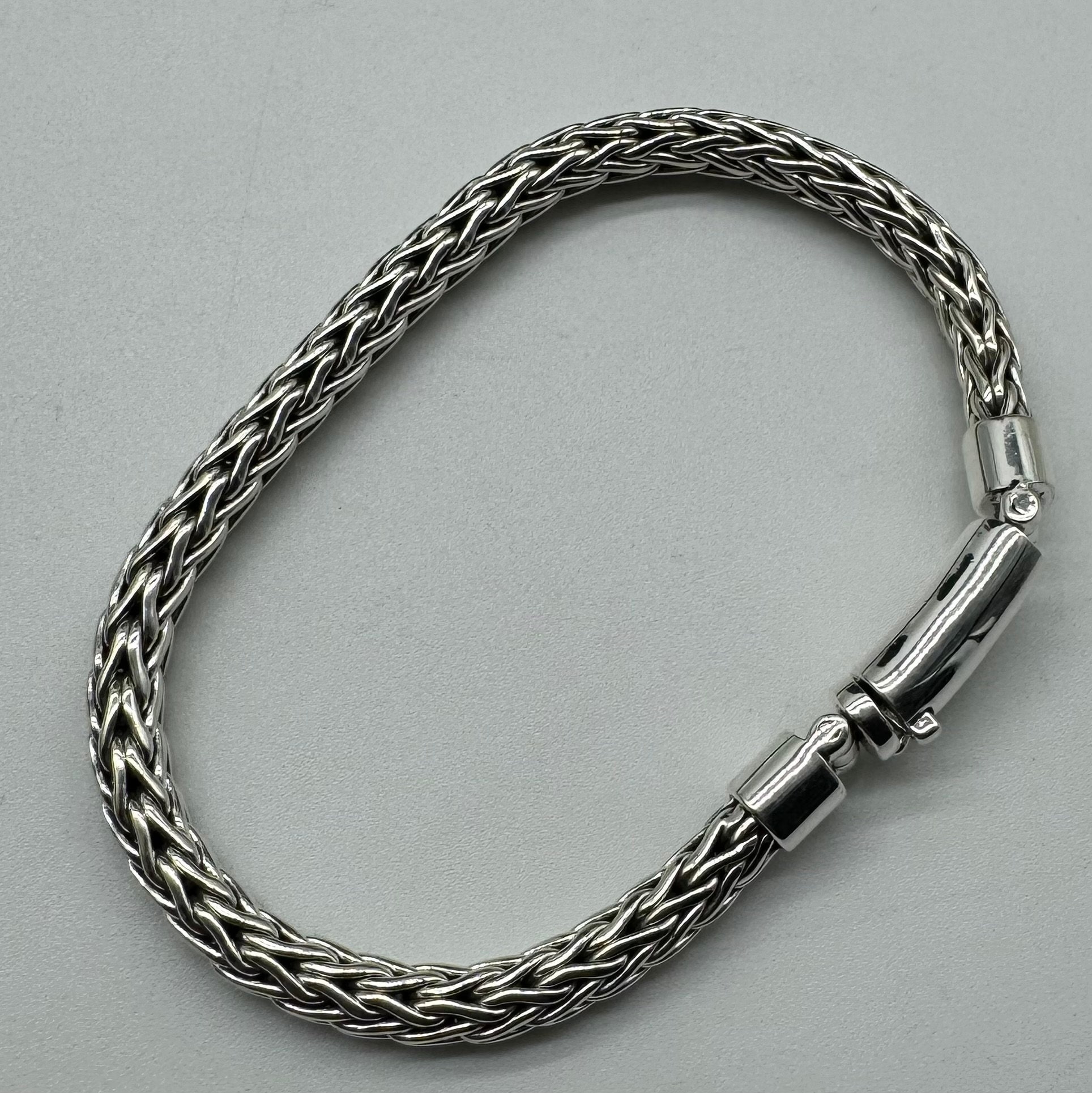 Sterling Silver Bone Link Bracelet - Etsy
