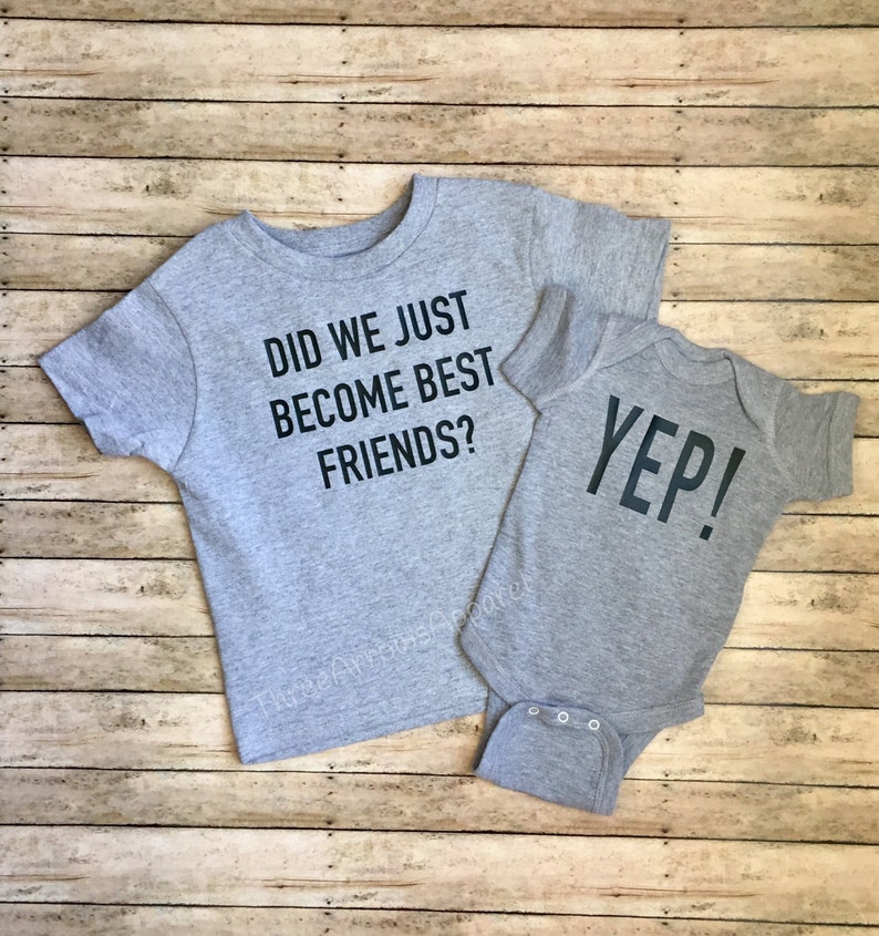 Did We Just Become Best Friends Yep Step Brothers Sisters | Etsy