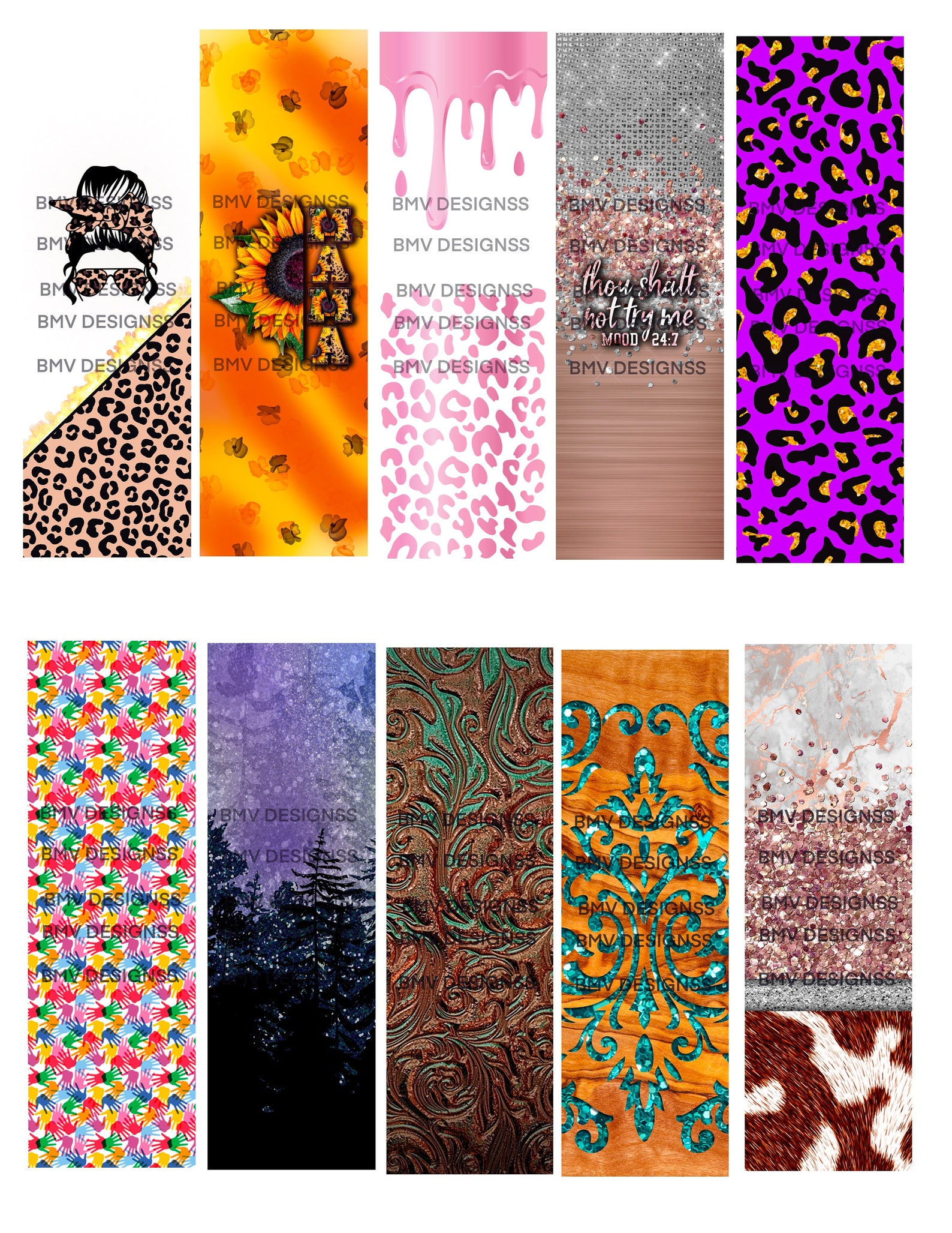Printed pen wraps Etsy