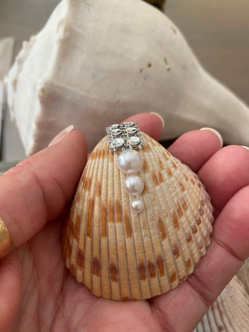 Proposal Seashell Ring Box Seashell Jewelry Box Engagement Etsy
