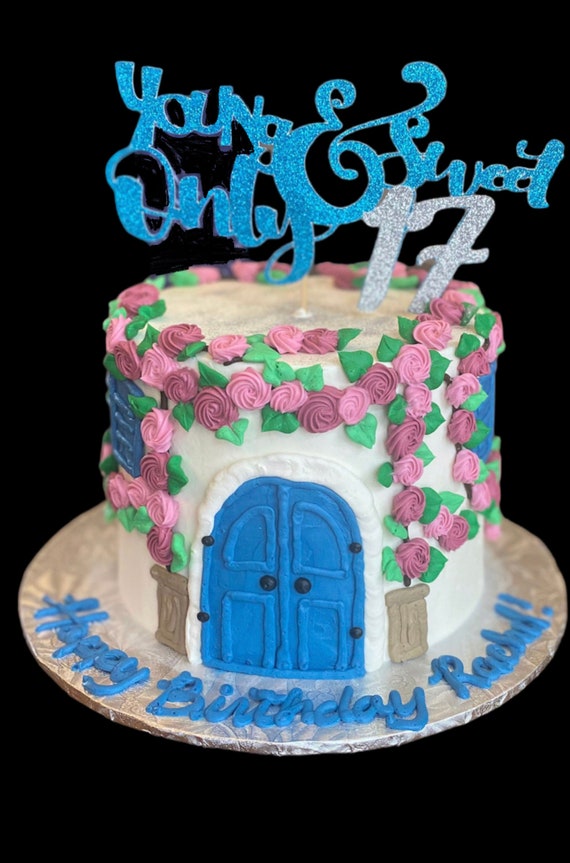 Young and Sweet Only 17 Cake Topper, 17th Birthday, 17 Cake Topper, Musical  Cake Topper, Young and Sweet Birthday, Sweet 17 Diary - Etsy