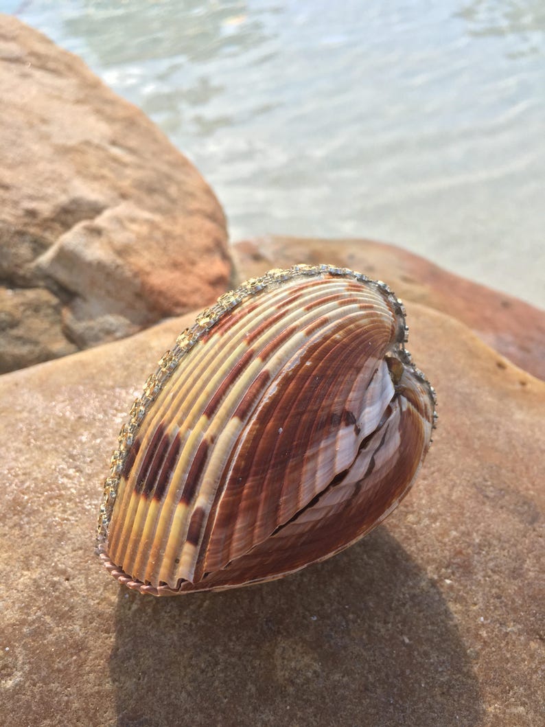 seashell engagement ring box