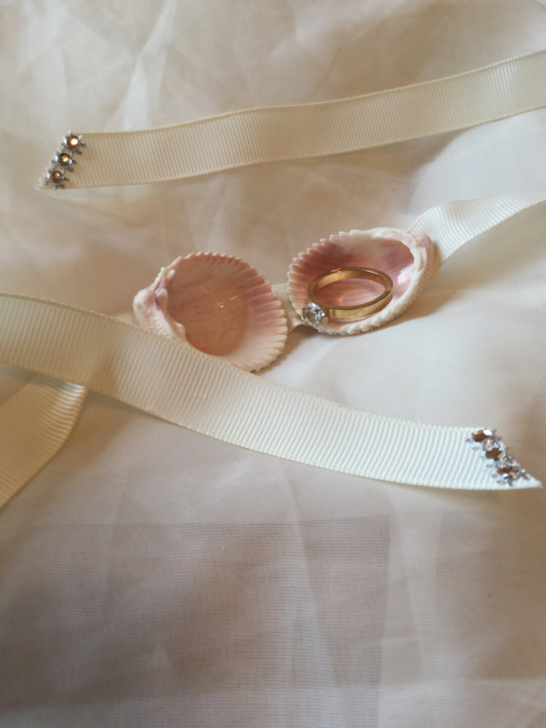 Proposal Seashell Ring Box,marry Me Box,shell Engagement Ring Box,beach ...