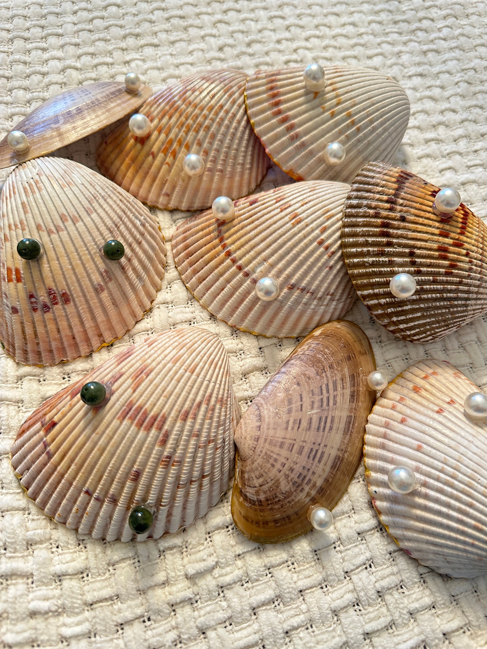 Seashell Decoupage Message Ring Dish, Trinket Shell, Mom Gift, Friend ...