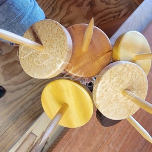Flat Bottom Whorl Drop Spindle