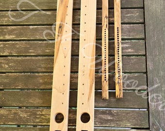 Japanese embroidery frame, Tap hole maple